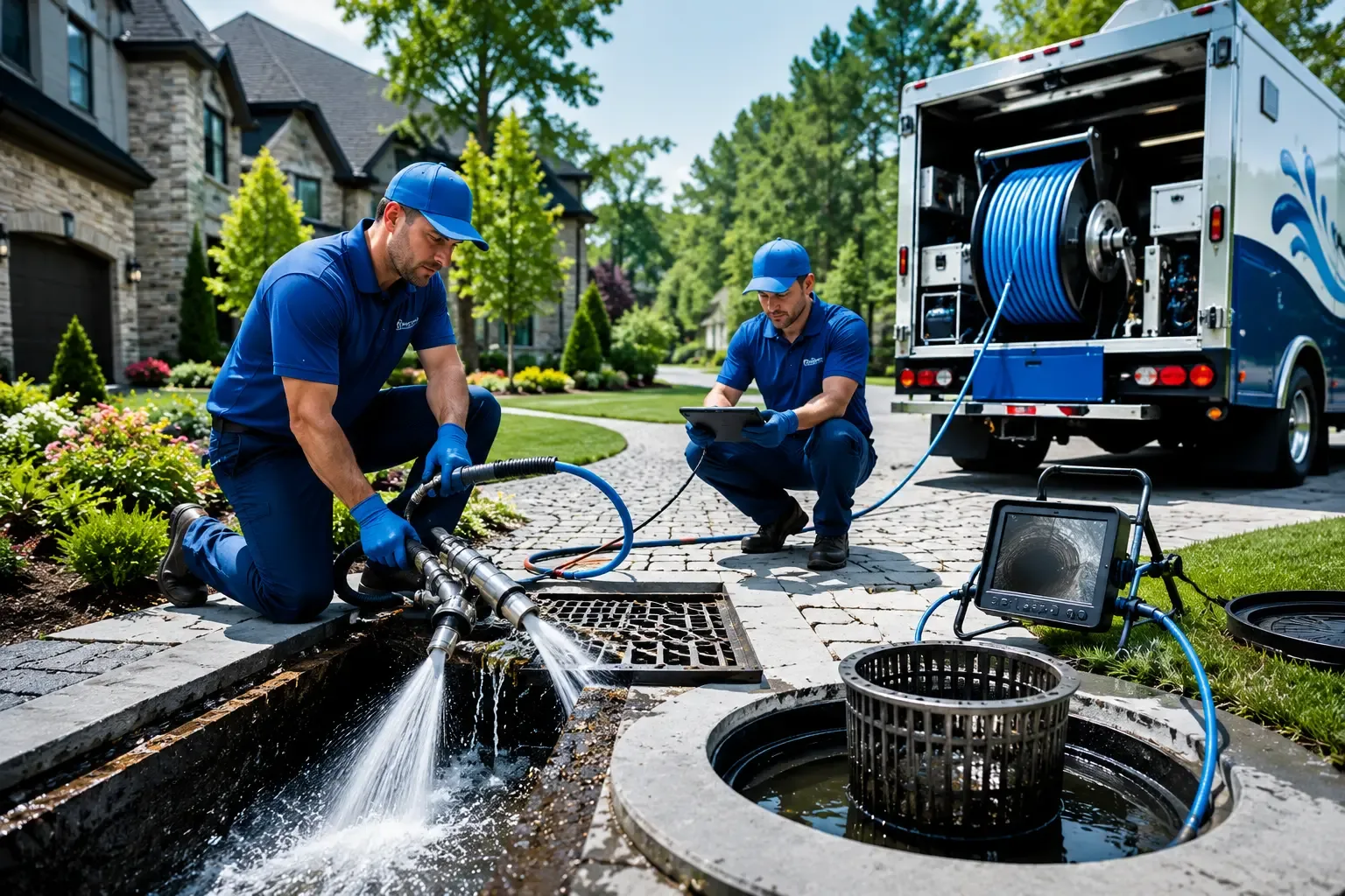 Local outdoor drain cleaning professionals in Frakes, KY
